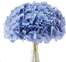 Alibaba.com offers 1,290 silk artificial flower hot sale hydrangea products. Amazon Com Aviviho Dusty Blue Silk Flowers Heads Artificial Hydrangea Pack Of 10 Fake Full Hydrangea Flowers With Stems For Wedding Home Party Shop Baby Shower Decoration Kitchen Dining