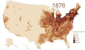 Animated Map Visualizing 200 Years Of U S Population Density