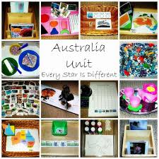 Australia Unit With Free Printables Australia For Kids Australia Crafts Montessori Activities