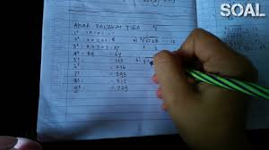 Contoh soal akar pangkat 3 kelas 5 sd terbaru 2019. Rumus Matematika Akar Pangkat 3 Kelas 6 Nasi