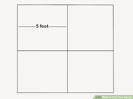 Count on big laughs when you and your friends get together to find out who's an artist and who really isn't! Wikihow How To Play Four Square