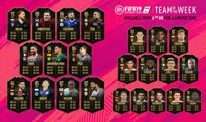 Maybe you would like to learn more about one of these? Fifa 19 Team Of The Week 33 Fifplay