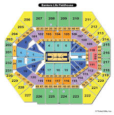 5 concert seat view for bankers life fieldhouse section 104