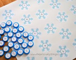 Free printable summer 26 page alphabet coloring book. Snowflake Alphabet Match Capital And Lowercase Letters Free Printable I Heart Crafty Things