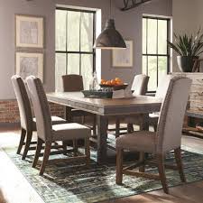 Scott Living Atwater Industrial Distressed Table And Chair Set Coaster Fine Furniture Dining Room Table Set Furniture Coaster Fine Furniture