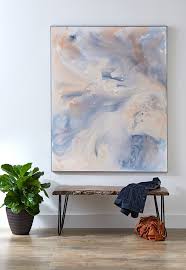Sign up for the buzzfeed diy newsletter! This Diy Abstract Watercolor Art Is Perfect For Beginners Abstract Watercolor Art Large Canvas Art Diy Watercolor Art Diy