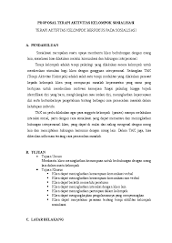 Sosialisasi adalah kemampuan untuk berhubungan dan berinteraksi dengan orang lain (gail w. Doc Proposal Terapi Aktivitas Kelompok Sosialisasi Andri Mahpudin Academia Edu