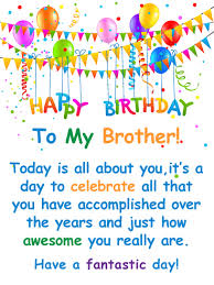 You're Awesome! - Happy Birthday Card for Brother | Birthday ...