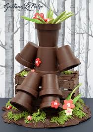 Bonhomme Pots De Fleurs Chocolat Chocolate Sculptures Chocolate Showpiece Chocolate Decorations