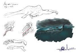 Nessie As A Different Species To The Fabled Loch Ness Monster This Legendary Creature Is Actually A Highly Deriv Legendary Creature Loch Ness Monster Artist