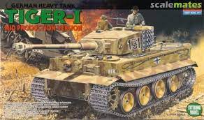 Boxart Tiger I Mid Production Version 1387 Academy Academy Project Tiger Tiger Tank