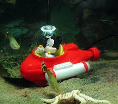 Aquarium Decoration Ornament Fish Tank Air Pump Bubbler Mickey Mouse Disney D63a Aquarium Decorations Bubbler Fish Tank