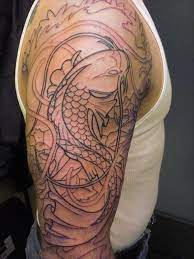 Koi Fish Tattoos Sleeve Designs And Ideas Koi Fish Tattoo Sleeve Sleeve Tattoos Tattoo Sleeve Designs