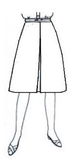 Pola rok lipit hadap keliling. 34 Rok Span Lipit Belakang Ide Terkini