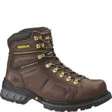 The cat® apparel foxfield are perfect for those who want a modern work boot for. 89858 Caterpillar Men S Endure Safety Boots Dark Brown Work Boots Men Comfortable Steel Toe Boots Caterpillar Boots