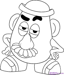 Mr potato head coloring pages provide a lot of fun for children of all ages. Toy Story Mister Potato Head 45111 Animation Movies Printable Coloring Pages