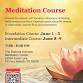 Meditation Course