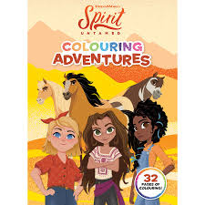 Spirit coloring pages are filled with their favorite characters from the spirit movie 2, spirit untamed. Spirit Untamed Colouring Adventures Big W