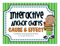 Interactive Anchor Charts Cause And Effect