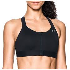 Shop sports bras at under armour online shop where you can get amazing athletic & gym wear. Womens Under Armour Eclipse High Zip Front Sports Bras At Road Runner Sports