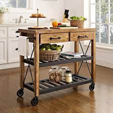 Find great deals on modern kitchen islands with fast and free shipping, everywhere in canada. Kitchen Cart Portable Kitchen Island Kitchen Island Trolley