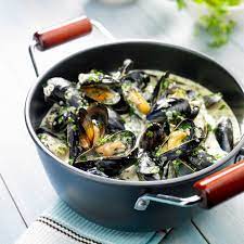 Moules Au Vin Blanc Recette Recette Moules Recettes De Cuisine Et Recette