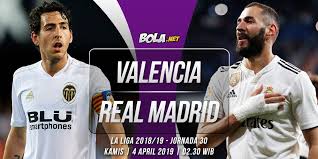 Real madrid vs atletico madrid. Data Dan Fakta La Liga Valencia Vs Real Madrid Bola Net