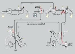 Wiring Lights And Outlets On Same Circuit Diagram Basement A Full Home Electrical Wiring Electrical Switch Wiring Light Switch Wiring