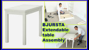 Click here to find the right ikea product for you. Ikea Bjursta Extendable Table Youtube