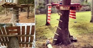 Here's a fairly simple diy tree house plan that is a sturdy but wonky platform that you can build within the trees. How To Make Simple Tree House Diy Crafts Handimania