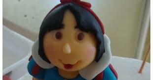 Georgia Machado: Bolo da Branca de Neve e os Sete Anões