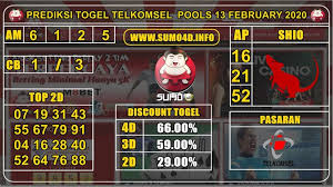 Prediksi Togel Telkomsel Pools 13 February 2020 Di 2020 Hoki Shio 22 Desember