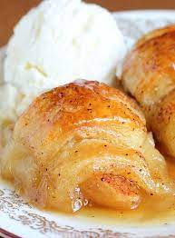 Crescent Roll Apple Dumplings Sugar Apron Recipe Dessert Recipes Food Baked Dishes