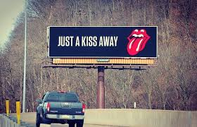 Stones Black And Blue Billboard The Rolling Stones On Instagram Stonesnofilter Just A Kiss Away In 2020 Rolling Stones Instagram Stone
