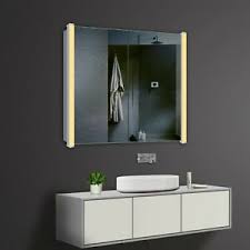 659.00 eur in stock artforma. Design Aluminium Led Kalt Warmweiss Badezimmer Spiegelschrank 80x70cm Rlf8070dp Ebay
