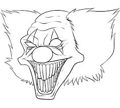25 Best Photo Of Scary Coloring Pages Albanysinsanity Com Scary Clown Drawing Scary Drawings Scary Clowns