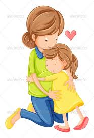Love Of A Mother And Daughter Mother Clipart Kids Clipart Clip Art
