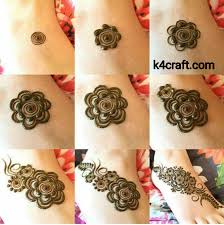 Simple Mehndi Design Step By Step Step By Step Ideas Beginner Henna Designs Mehndi Designs For Fingers Mehndi Designs For Beginners
