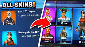 Best fortnite skin changer 2020 | new og skins free! All Fortnite Og Skins Returning Renegade Raider Ghoul Trooper Leaks Youtube