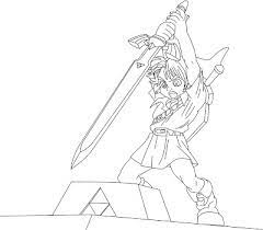 Tattoos Art: coloring pages zelda