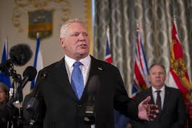 'Like something out of 'Saturday Night Live': Ontario premier laughs off ‘Lake America’ executive order