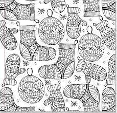 Free printable coloring pages adults easy fun intricate christmas Intricate Winter Coloring Pages