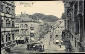 Blick In Die Gerberau 1904 Historisches Freiburg Freiburg Innenstadt Historisch