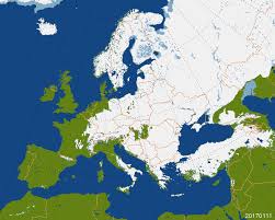 Snow Cover In Europe Cbk Pan Weather And Climate Europe Map