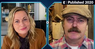 The subtle treat yo' self print on retta's dressgetty images. Parks And Recreation Reunion Special Isolate Yo Self The New York Times