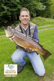 Issue 523 Shot Of The Month Trout Fisherman Fly Fishing Trophy Fish