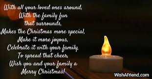 These are the sweetest merry christmas greetings and messages of all, whether they're going in your holiday card or being written on a gift. With All Your Loved Ones Around With Christmas Message For Family