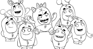 Jpg use the download button to see the full image of free suicide squad coloring pages printable, and download it in your computer. Oddbods Coloring Pages Coloring Home