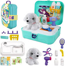 Read on for grooming guides, nutrition information, safety tips and more. Amazon Com Teuvo Pet Care Play Set Doctor Kit For Kids 16 Pcs Doctor Pretend Play Vet Dog Grooming Toys Puppy Dog Carrier Feeding Dog Backpack Gifts For Girls Boys 3 7 Years Old