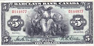 This account is for businesses regularly trading in different currencies. Canada 5 Dollars Barclays Bank Foreign Currency